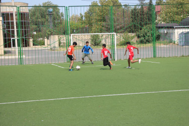 Yevlaxda mini futbol idman növü üzrə yeniyetmələr arasında rayon birinciliyi keçirilmişdir