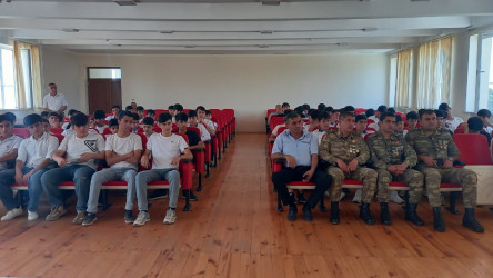 Yevlaxda “İnsan hüquqları aylığı” ilə bağlı maarifləndirici tədbir keçirilmişdir