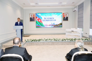 Yevlaxda “Suveren Azərbaycan” adlı tədbir keçirilib