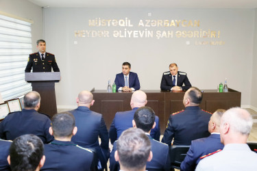 Yevlaxda Prokurorluq işçilərinin peşə bayramı və Azərbaycan Prokurorluğunun yaranmasının 108-ci ildönümü qeyd olunub