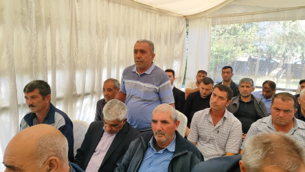 Rüstəmli kəndində səyyar qəbul keçirilmişdir