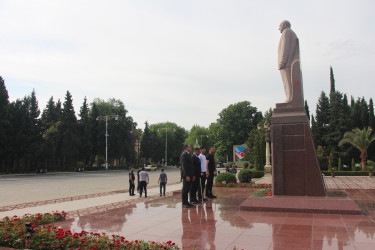 Yevlaxda şəhid ailələri və qazilər üçün həyata keçirilən layihələr davam etdirilir