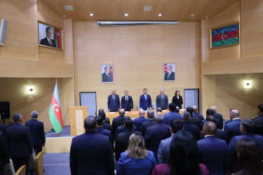 Yevlaxda Prezident İlham Əliyevin YAP-ın VIII Qurultayındakı proqram xarakterli nitqindən irəli gələn məsələlərlə bağlı müşavirə keçirilib