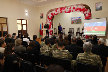 Yevlaxda “Zəfər Günü şanlı tariximizdir” adlı tədbir keçirilmişdir