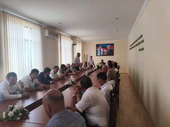 Yevlaxda yanğın təhlükəsizliyinin təmin edilməsi ilə əlaqədar maarifləndirici tədbir keçirilib