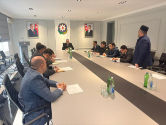 Dini İşlər üzrə Komissiyanın növbəti iclası keçirilmişdir