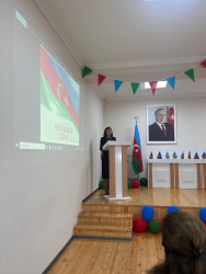 Yevlaxda 28 May-Müstəqillik Günü münasibətilə tədbir keçirilmişdir