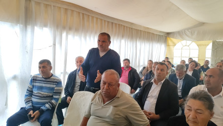 Boşçalı kəndində səyyar qəbul keçirilmişdir