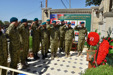 Şəhid Rəhimov Təbriz Rəhim oğlunun doğum günü münasibətilə tədbir keçirilmişdir