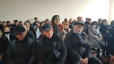 Cırdaxan kəndində səyyar qəbul keçirilmişdir