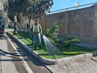 Şəhər ərazisində növbəti iməcilik təşkil edilib.