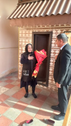 8 Mart-Beynəlxalq Qadınlar Günü münasibətilə Şəhid anaları evlərində ziyarət olunmuşdur