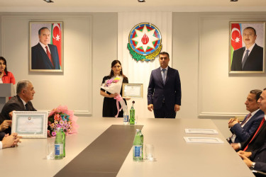 Yevlaxda 23 İyun-Dövlət Qulluqçularının Peşə Bayramı günü münasibətilə tədbir keçirilib