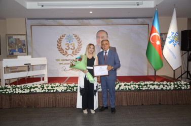 Yeni Azərbaycan Partiyası (YAP) Yevlax rayon təşkilatının yaradılmasının 33-cü illiyi münasibətilə tədbir keçirilib