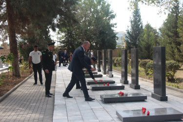 Yevlaxda 27 Sentyabr-Anım Günü münasibətilə tədbir keçirilib