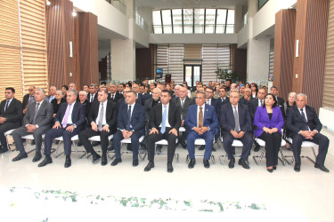 Yevlaxda 20 Sentyabr-Suverenlik Günü münasibətilə tədbir keçirilib