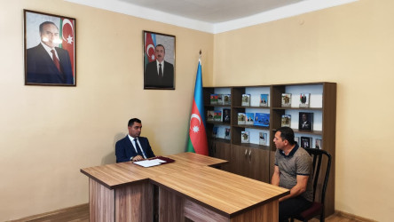 Şəhər İcra Hakimiyyətinin Başçısı növbəti vətəndaş qəbulu keçirmişdir