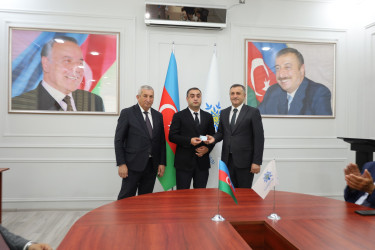 Yevlaxda 5 iyun-Su Təsərrüfatı və Meliorasiya İşçilərinin peşə bayramı günü qeyd olunub
