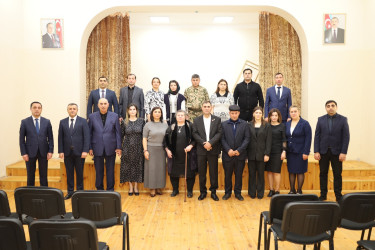 Yevlaxda Xocalı soyqırımının 34-cü ildönümünə həsr olunmuş tamaşa nümyiş etdirilib