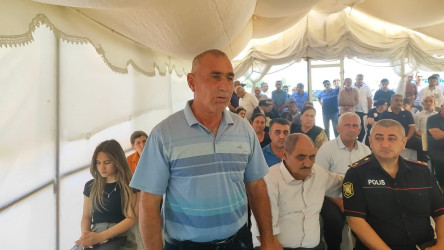 Yevlax rayonunun Kolanı kəndində növbəti səyyar qəbul keçirilib